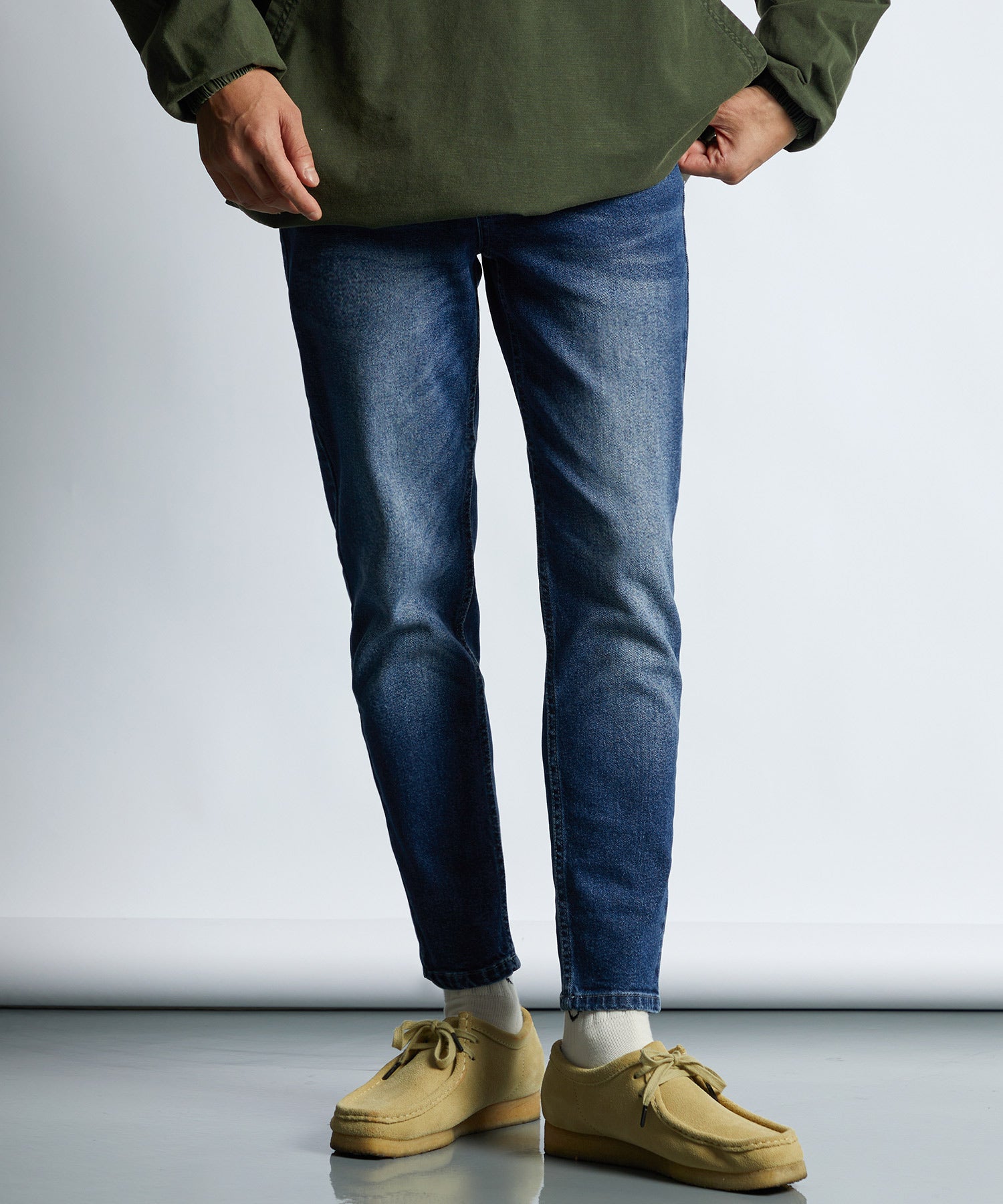 超伸縮「ガムストレッチ」 スキニー 5ポケットデニム