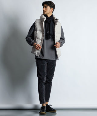 ワンポイントロゴ カシミヤマフラー