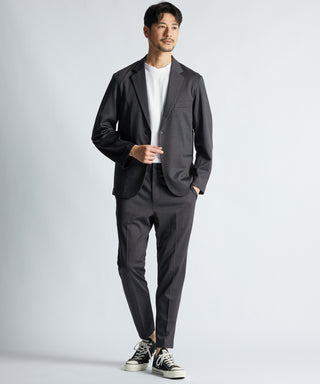 セットアップ ストライプ ジャージージャケット