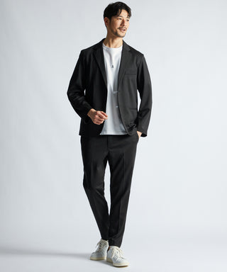 セットアップ ストライプ ジャージージャケット