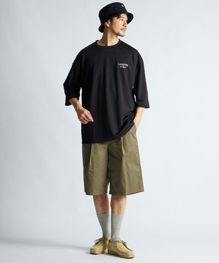 ワンタック ワイドショーツ