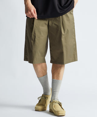 ワンタック ワイドショーツ