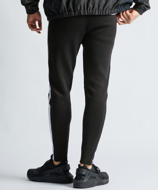 ダンボールニット サイドライン スリムパンツ