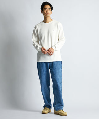 T/C ワッフル  ロンT