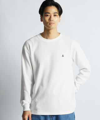 T/C ワッフル  ロンT