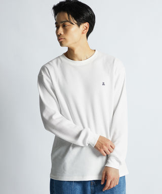T/C ワッフル  ロンT