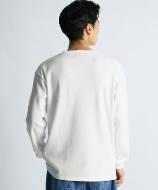 T/C ワッフル  ロンT