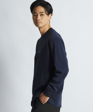 シルキータッチ クルーネック ロンT