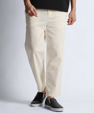 超伸縮「ガムストレッチ」接触冷感 アンクルパンツ