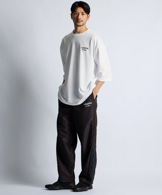 吸水速乾 メッシュ 7分袖Tシャツ