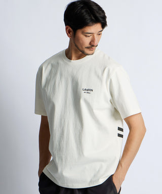 8オンス "JL" バックプリント レギュラーフィット Tシャツ