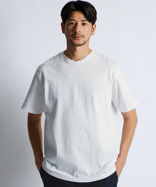 シルキータッチ Vネック Tシャツ