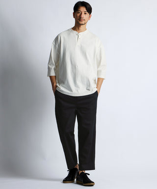 超伸縮「ガムストレッチ」接触冷感 アンクルパンツ