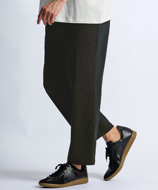 超伸縮「ガムストレッチ」接触冷感 アンクルパンツ