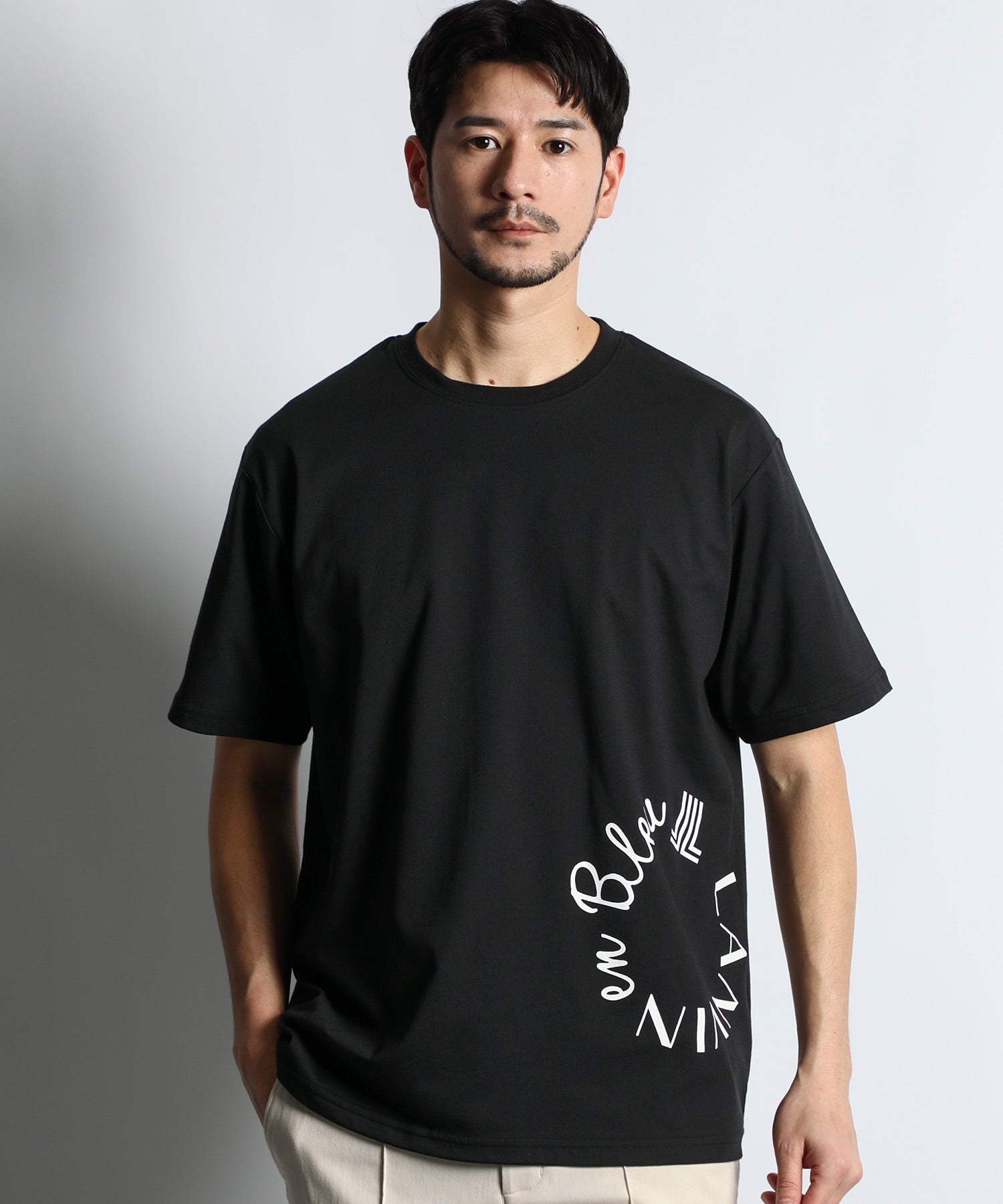 2層構造 クールマックス サークルロゴ Tシャツ