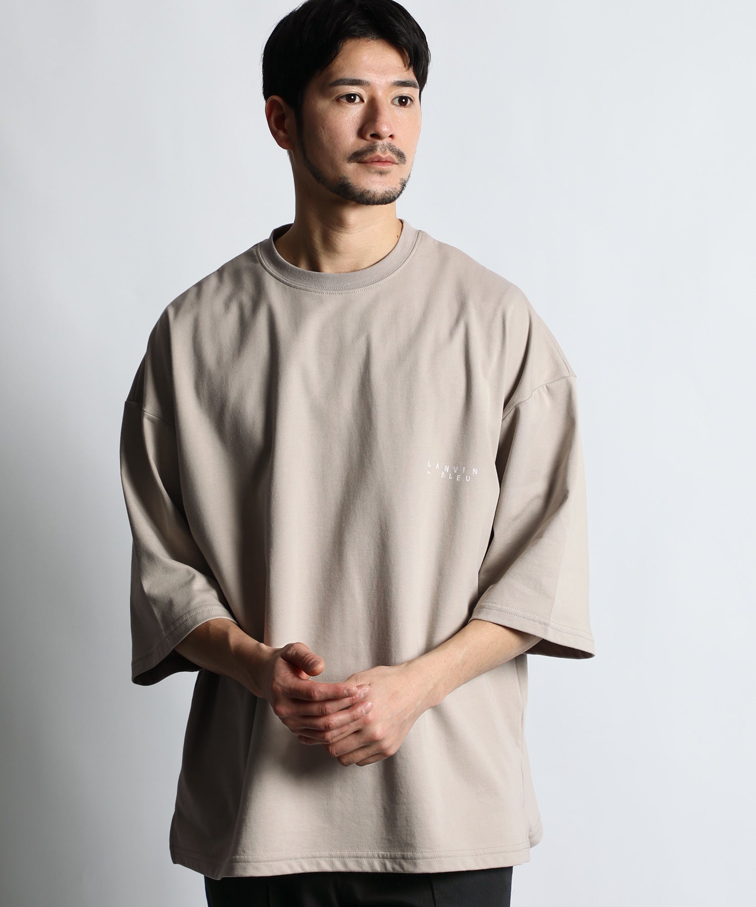 2層構造 COOLMAX(クールマックス) ルーズフィット シンプルTシャツ
