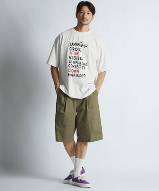 “CIRQUE D’ HIVER" ハンドライティングロゴ Tシャツ