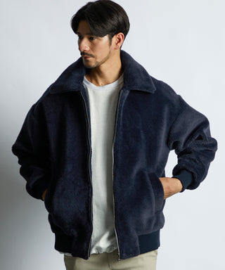 軽量 オーバーサイズ ボアジャケット