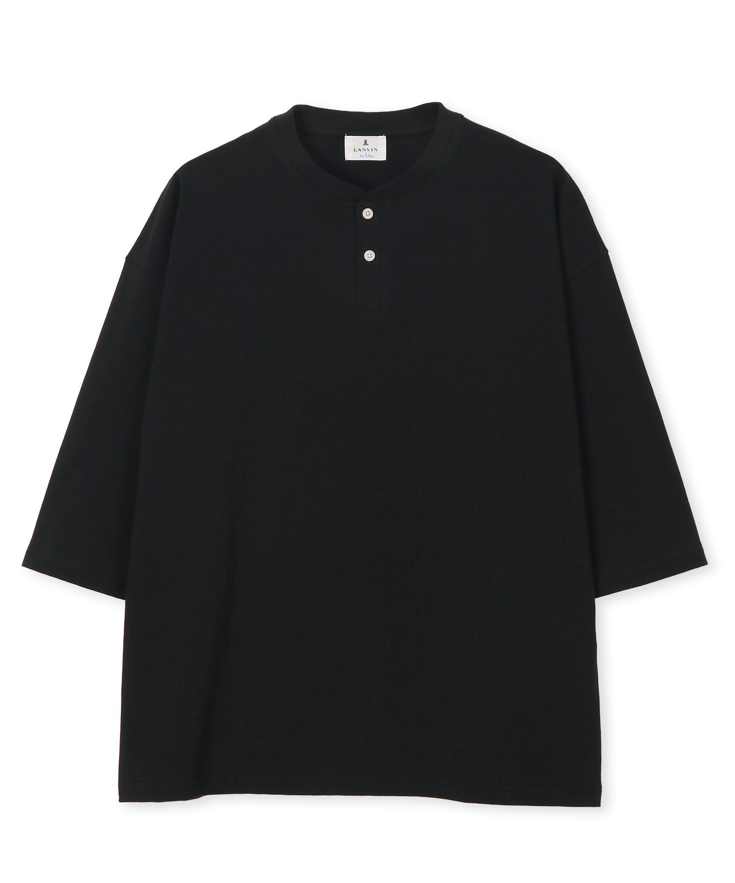8オンス 7分袖 ヘンリーネックTシャツ – LANVIN en Bleu MENS ONLINE SHOP
