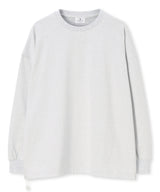 2重編み 裾ドローコード付き ロンT