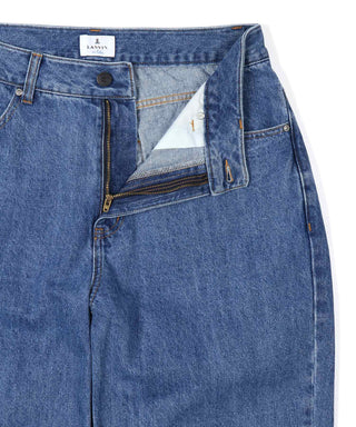 セットアップ対応 5ポケット ストレート デニムパンツ