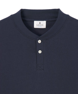 シルキータッチ ヘンリーネック ロンT