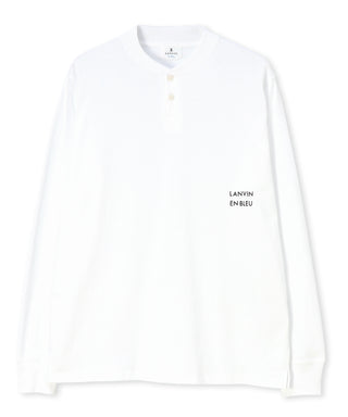 シルキータッチ ヘンリーネック ロンT