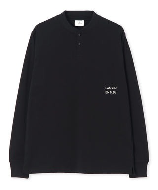 シルキータッチ ヘンリーネック ロンT