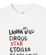 “CIRQUE D’ HIVER" ハンドライティングロゴ Tシャツ