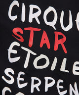“CIRQUE D’ HIVER" ハンドライティングロゴ Tシャツ