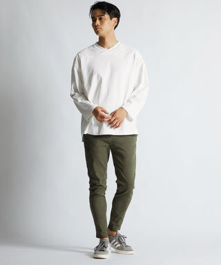 8オンス ヘビーウェイト 8分袖  フットボールTシャツ