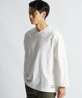 8オンス ヘビーウェイト 8分袖  フットボールTシャツ