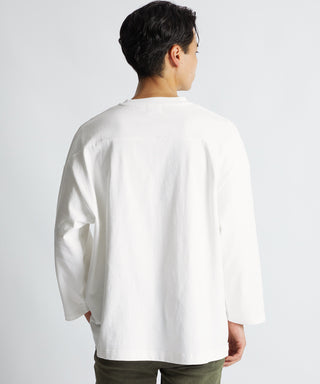 8オンス ヘビーウェイト 8分袖  フットボールTシャツ