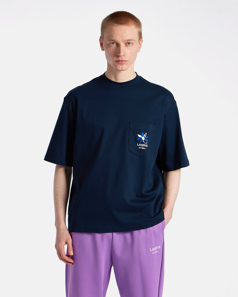 ✦新品タグ付き　LANVIN en Bleu ジャケット　ネイビー ✦新品タグ付き LANVIN en Bleu ジャケット ネイビー