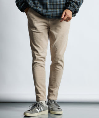 ストレッチコーデュロイ スキニーパンツ