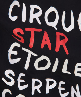 “CIRQUE D’ HIVER" ハンドライティングロゴ Tシャツ