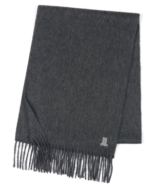 ワンポイントロゴ カシミヤマフラー