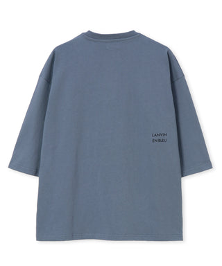 8オンス 7分袖 ヘンリーネックTシャツ