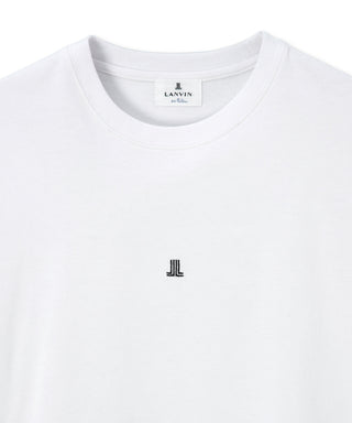 シルキータッチ ロールアップスリーブ クルーネック Tシャツ