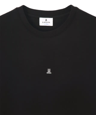 シルキータッチ ロールアップスリーブ クルーネック Tシャツ