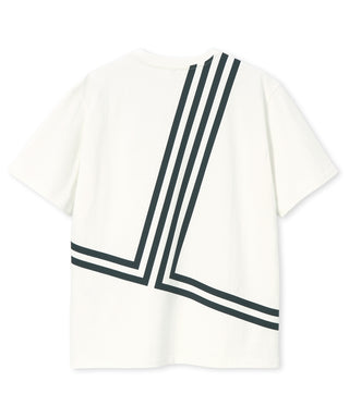 8オンス "JL" バックプリント レギュラーフィット Tシャツ